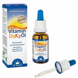 Vitamin D3K2 kapljice 20 ML