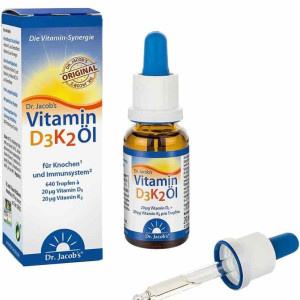 Vitamin D3K2 kapljice 20 ML